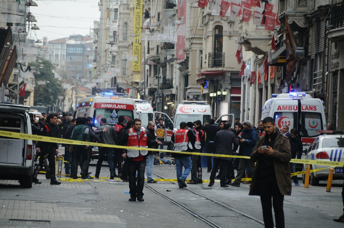 İstiklal Caddesi'nde bombalı saldırı: 17 kişi tutuklandı